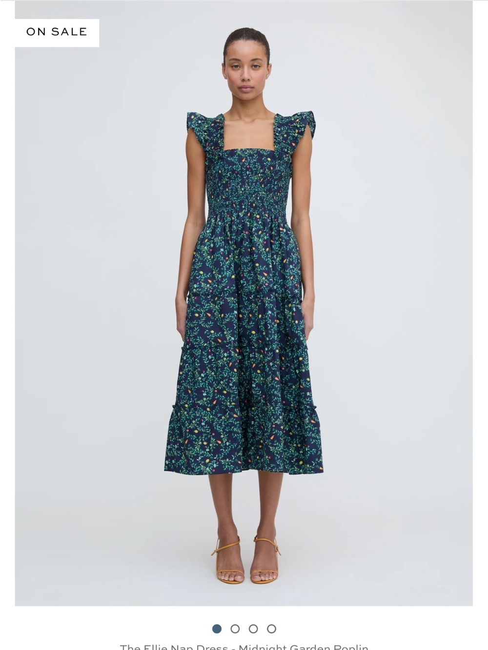 The Nap Dress - Midnight Garden Floral